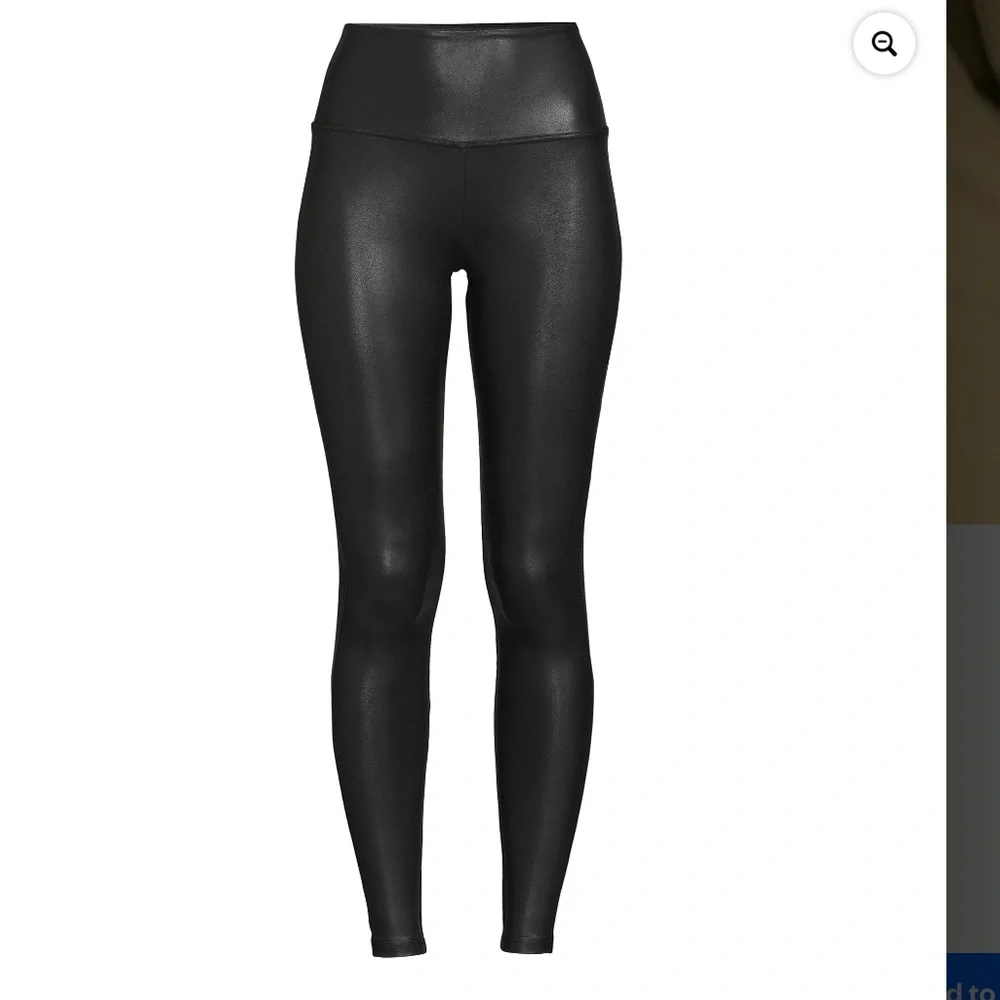 NWT High Rise FAUX Leather Skinny leggings - Picture 2 of 7